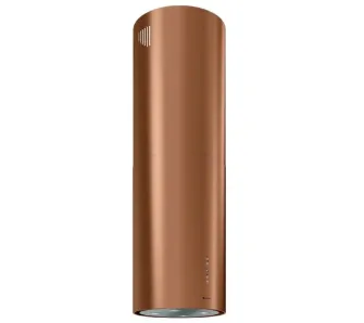 Okap Globalo Cylindro Isola 39.7 Miedziany mat