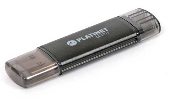 PenDrive Platinet AX-Depo 32GB + microUSB (czarny)