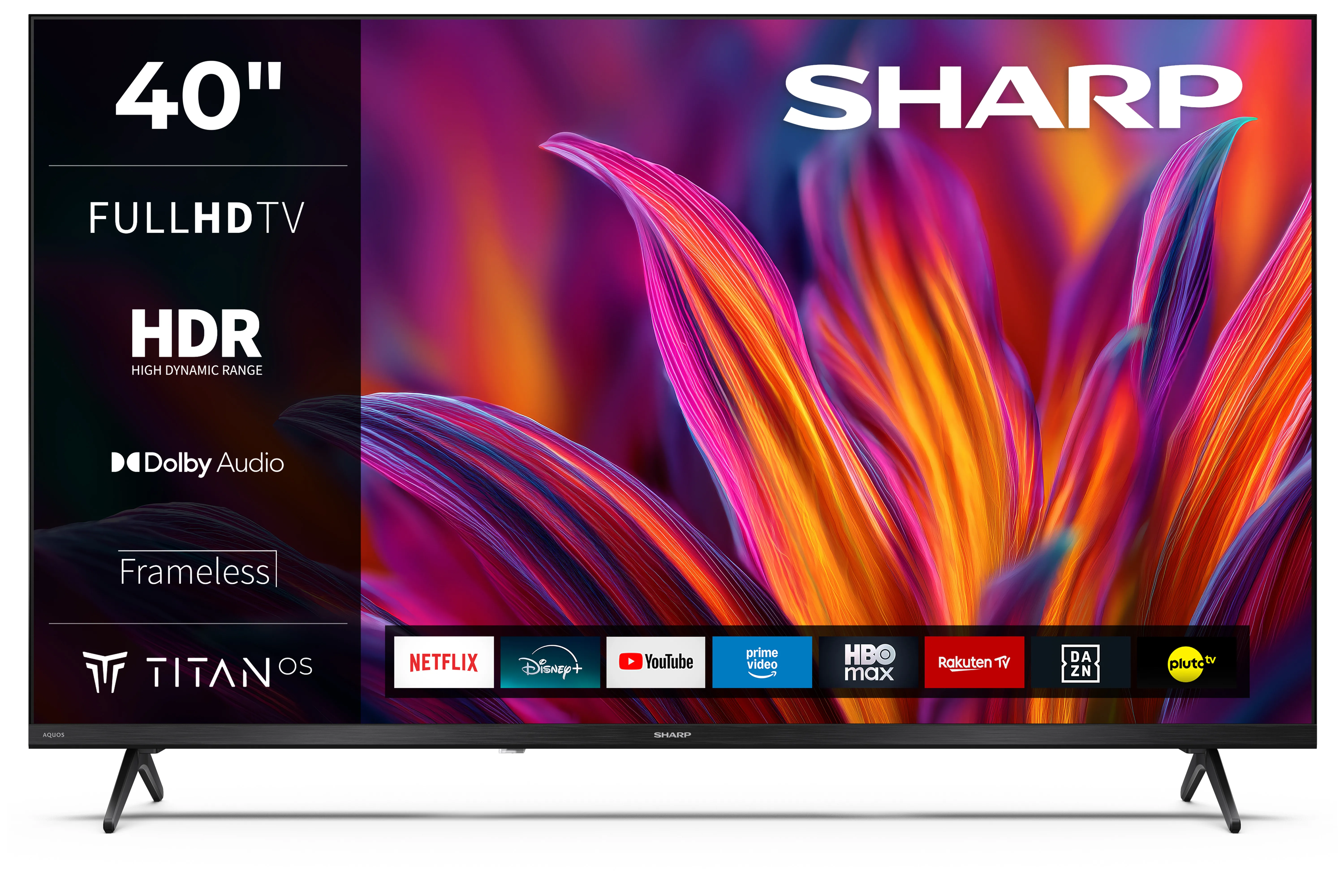 Telewizor Sharp 40JF2755E 40" Full HD Smart TV TitanOS DVB-T2