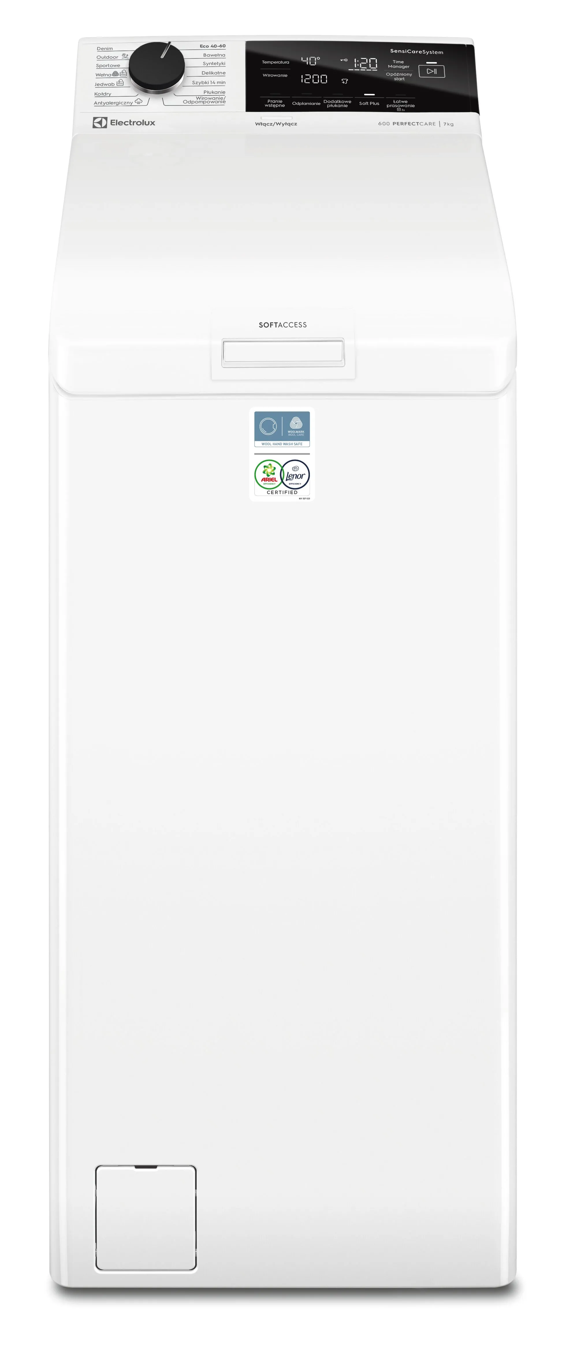 Pralka Electrolux 600 EW6T372BP 7kg 1200obr/min