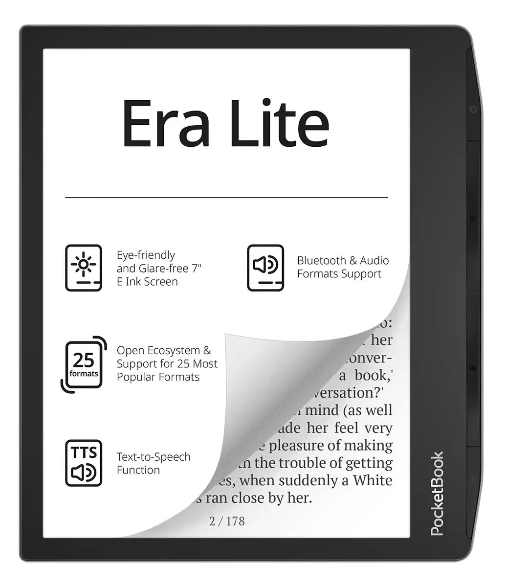 Czytnik E-booków Pocketbook Era Lite 7" 16GB Wi-Fi Bluetooth Ciemnozielony