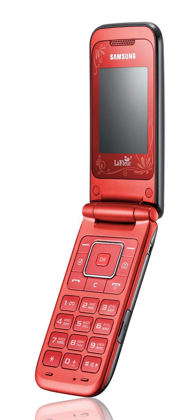 Samsung GT-E2530 La Fleur Scarlet Red