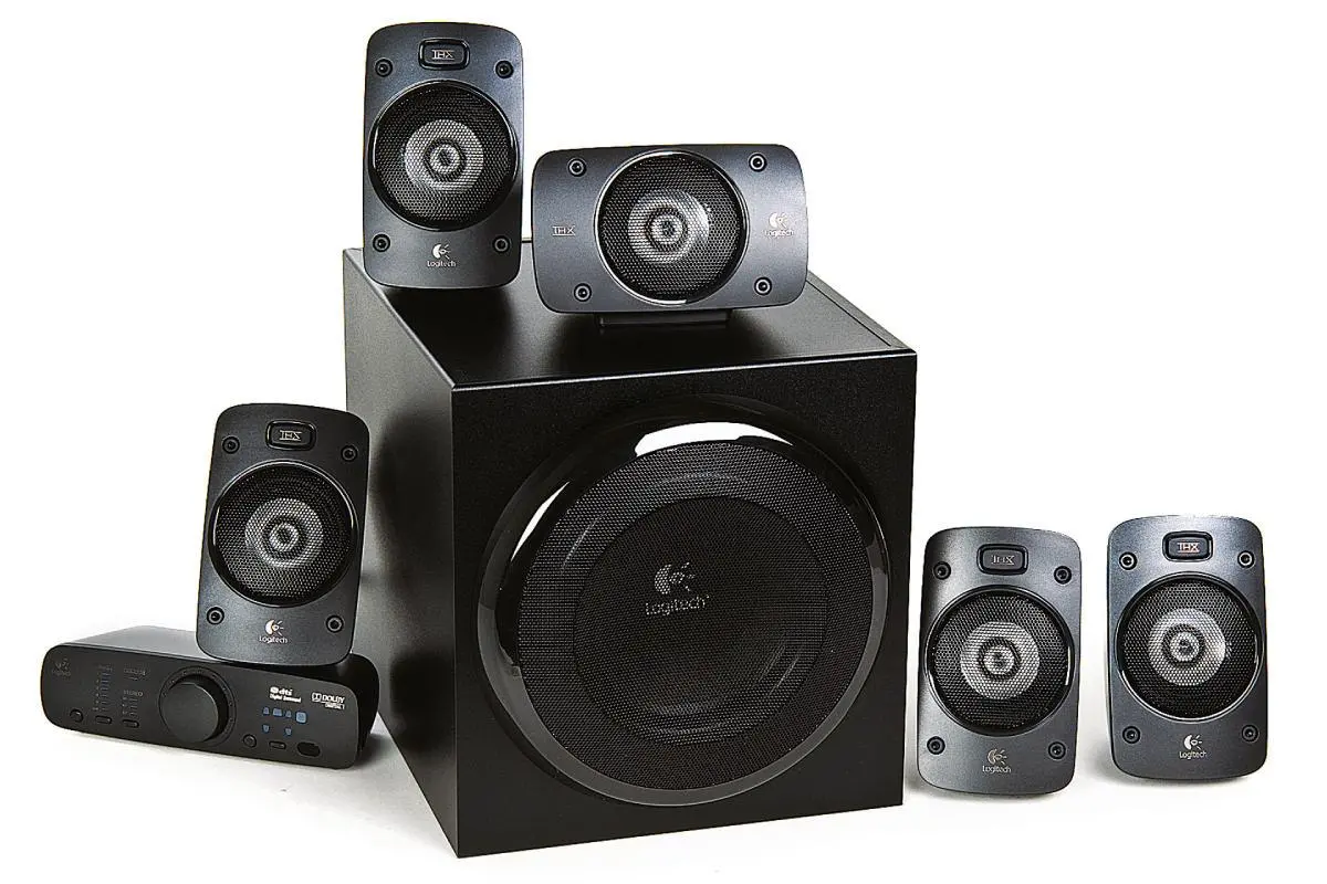 Głośniki Logitech Z906 5.1 THX/500W Czarny