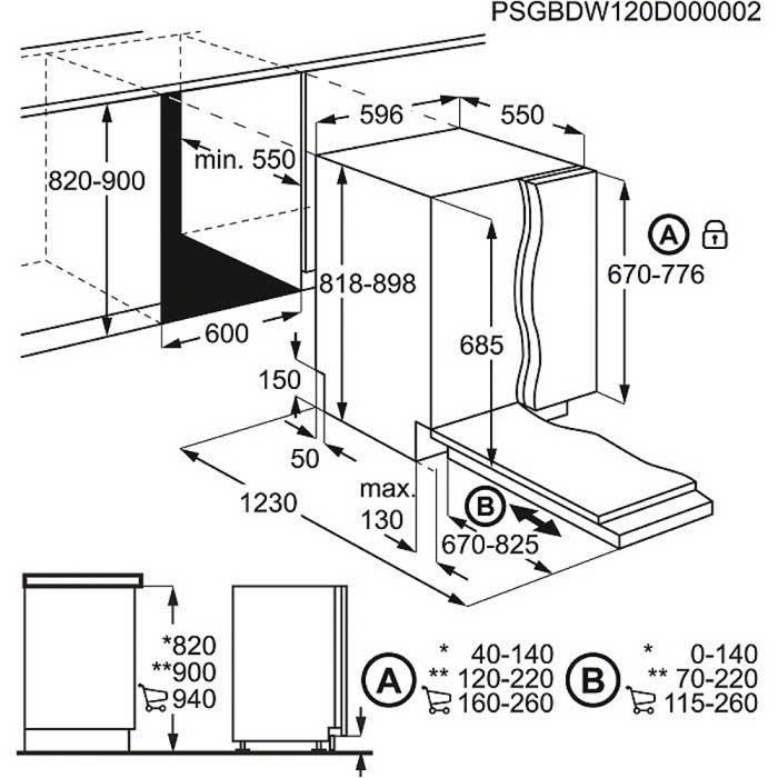 Zmywarka AEG FSE72710P