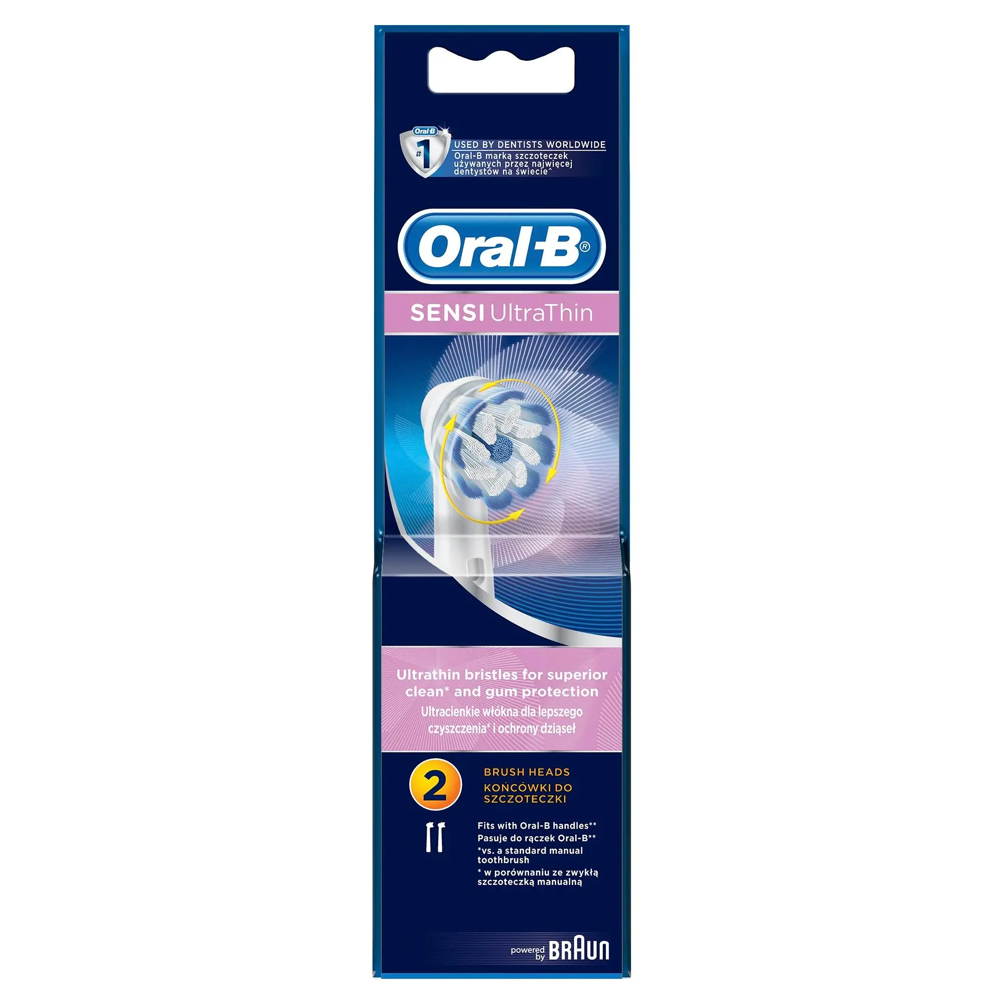 Końcówka do szczoteczki Oral-B Sensitive Clean 2szt.