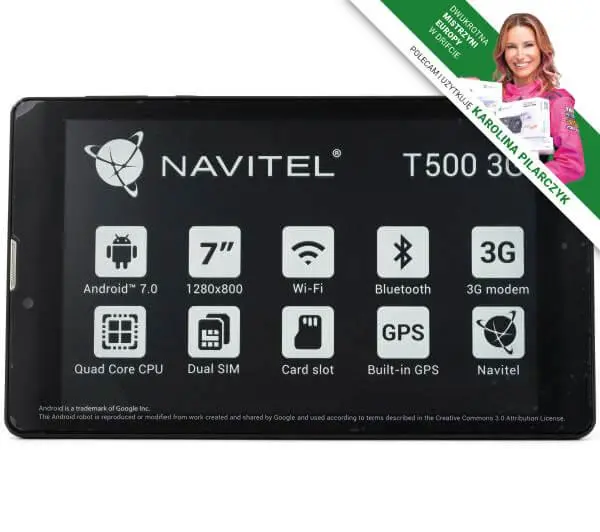Tablet Navitel T500 7" 1/8GB  3G