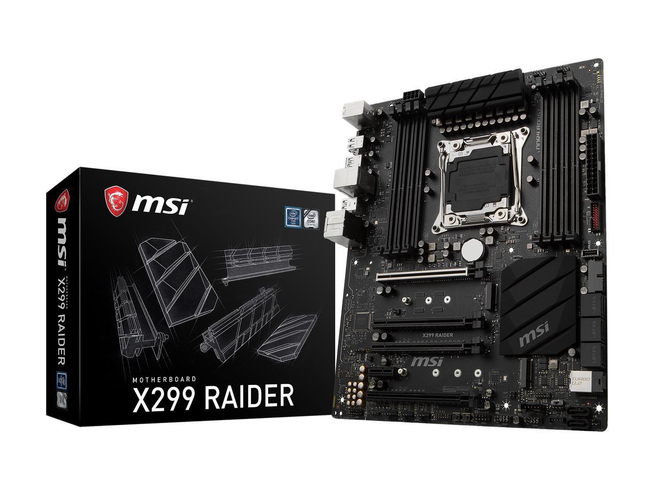 Płyta główna MSI X299 Raider