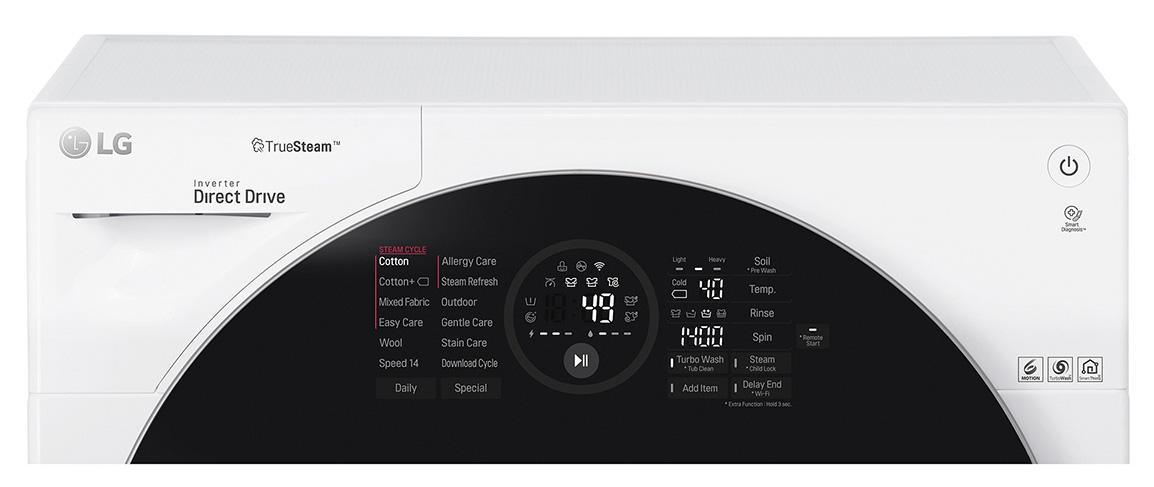 Pralko-suszarka LG TwinWash TrueSteam FH4G1JCH2N + F8K5XN3