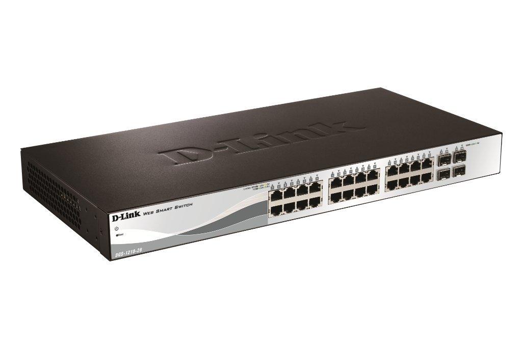 Switch D-Link DES-1210-28P Czarny