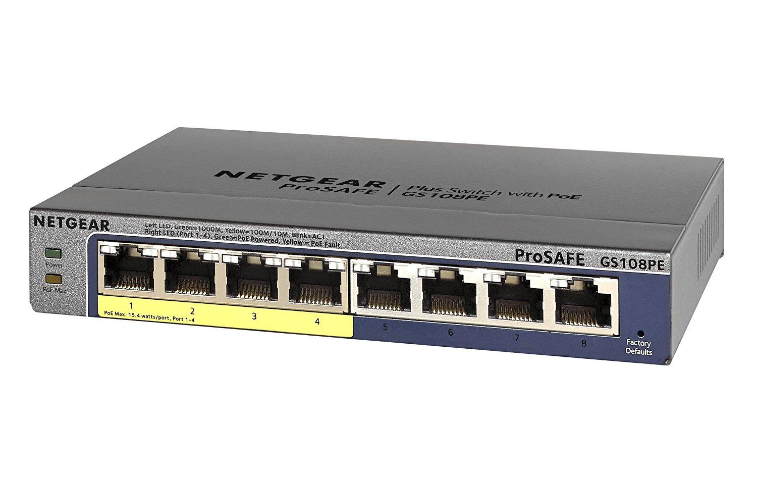 Switch Netgear GS108PE