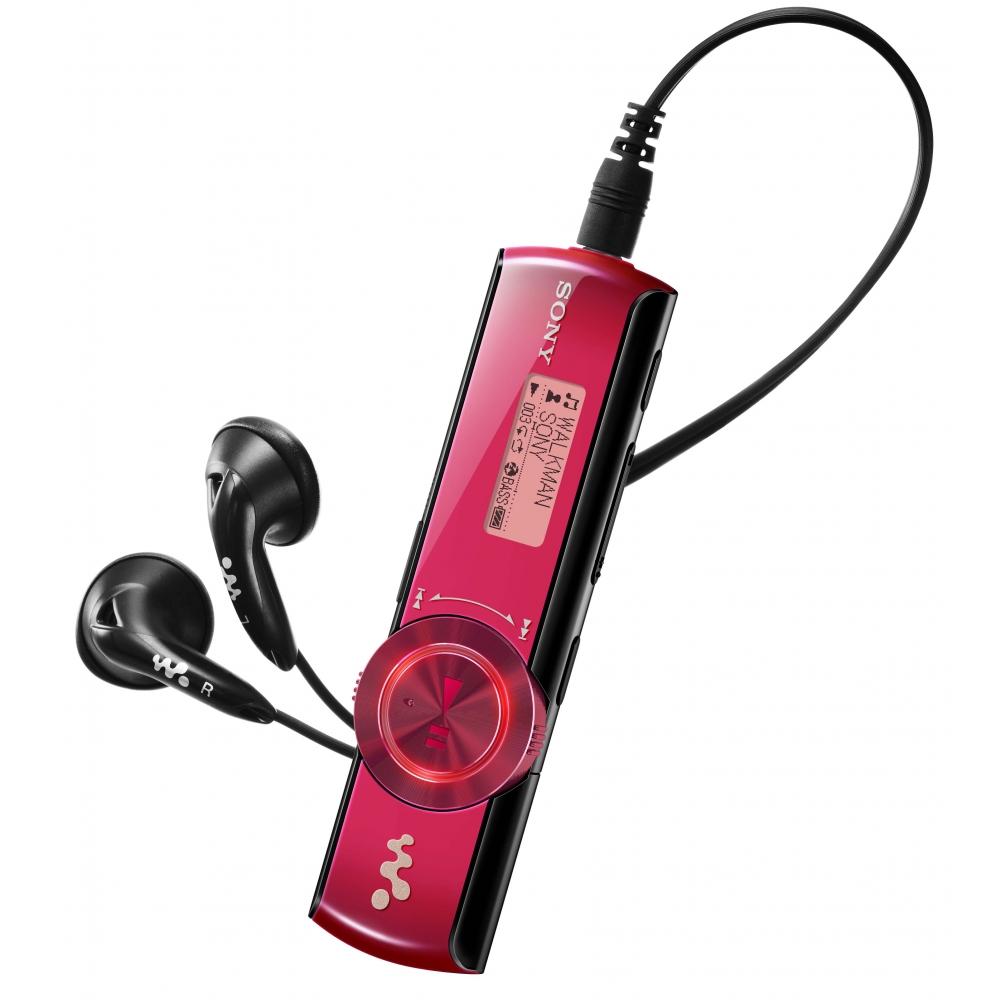 Odtwarzacz MP3 Sony NWZ-B173F (czerwony)