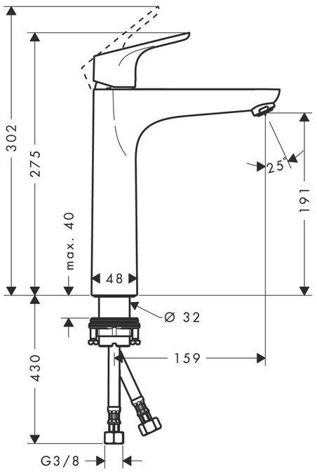 Hansgrohe Focus 31518000