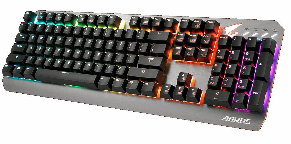 Klawiatura mechaniczna Gigabyte Aours K7 - Cherry MX Red