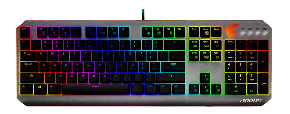 Klawiatura mechaniczna Gigabyte Aours K7 - Cherry MX Red