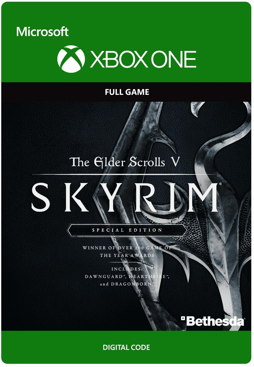 The Elder Scrolls V Skyrim - Edycja Specjalna [kod aktywacyjny] - Gra na Xbox One (Kompatybilna z Xbox Series X/S)