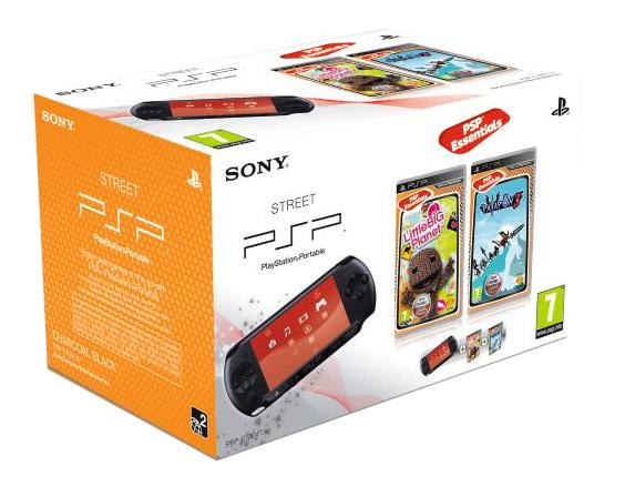 Sony PSP-E1004 Street + 2 gry