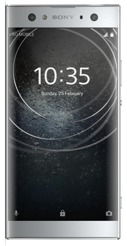 Smartfon Sony Xperia XA2 Ultra (srebrny) + słuchawki SBH24