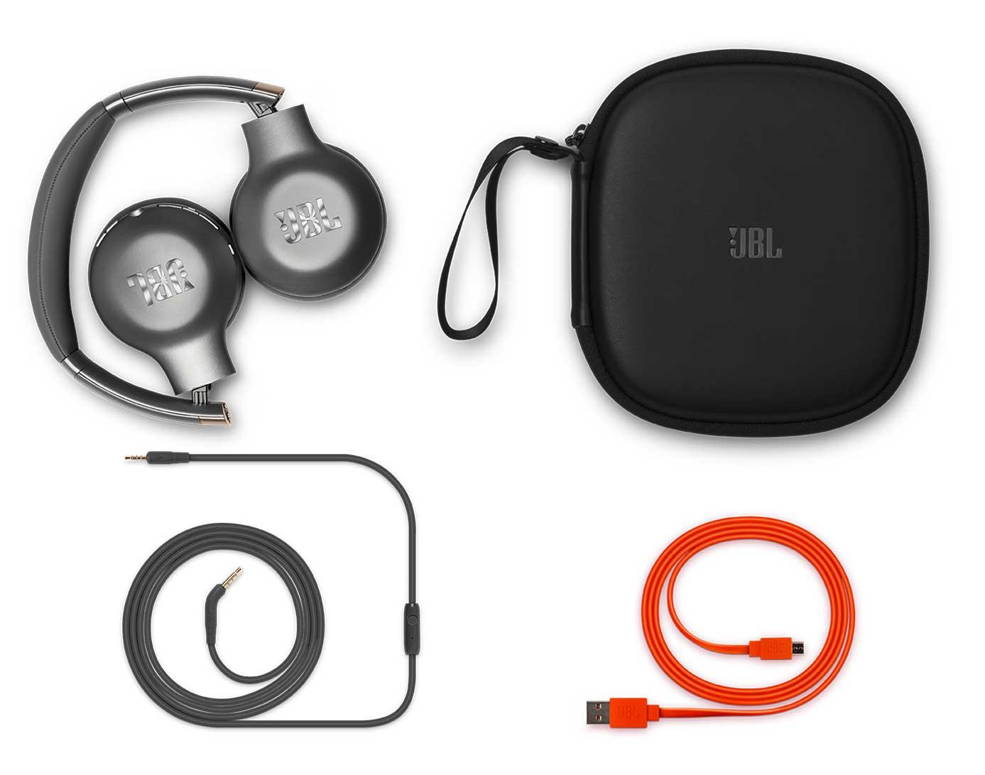 Słuchawki bezprzewodowe JBL Everest V310BT (stalowy)