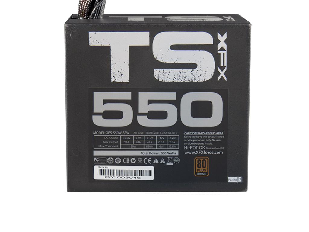 Zasilacz XFX TS Series 550W 80+ Gold