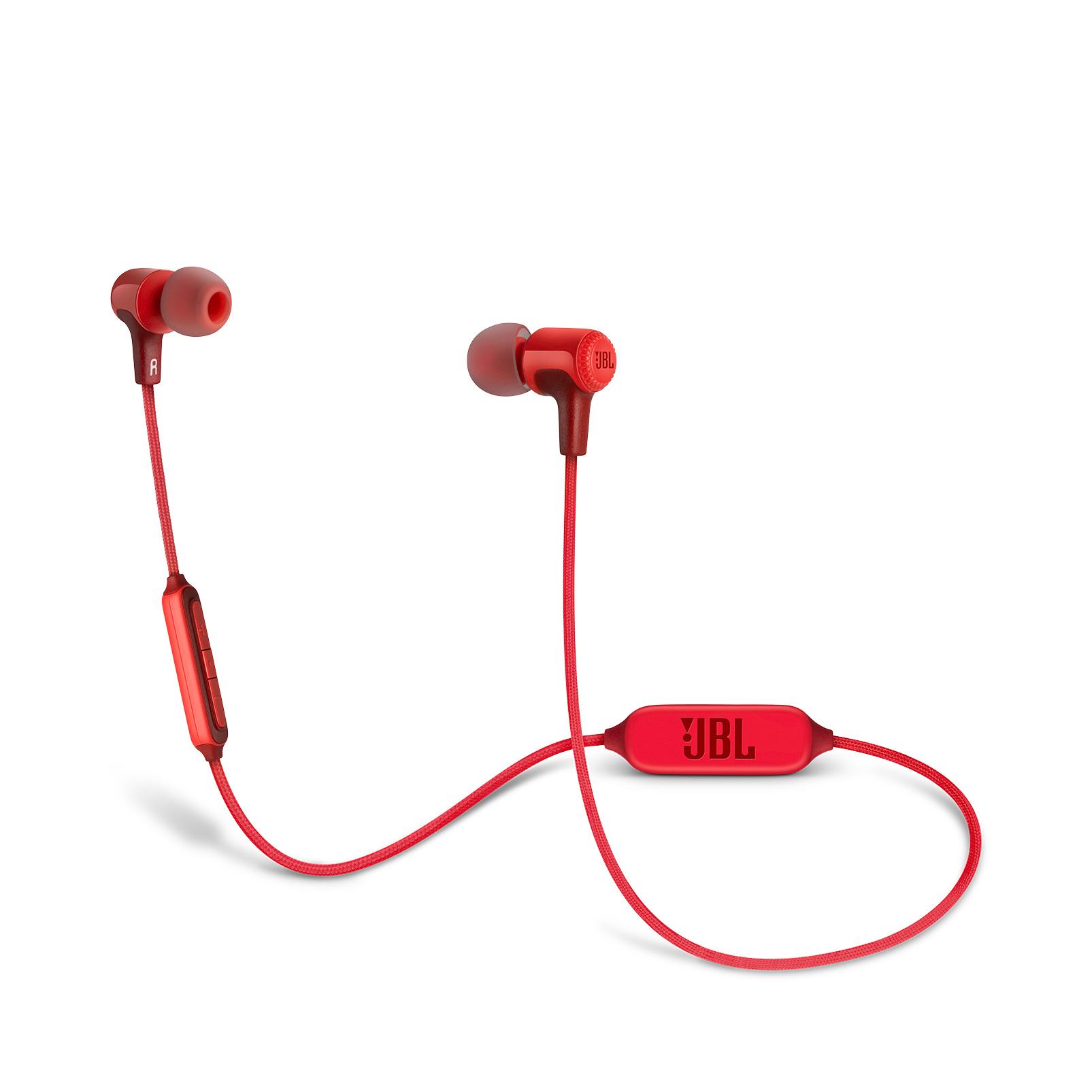Słuchawki bezprzewodowe JBL E25BT (czerwony)