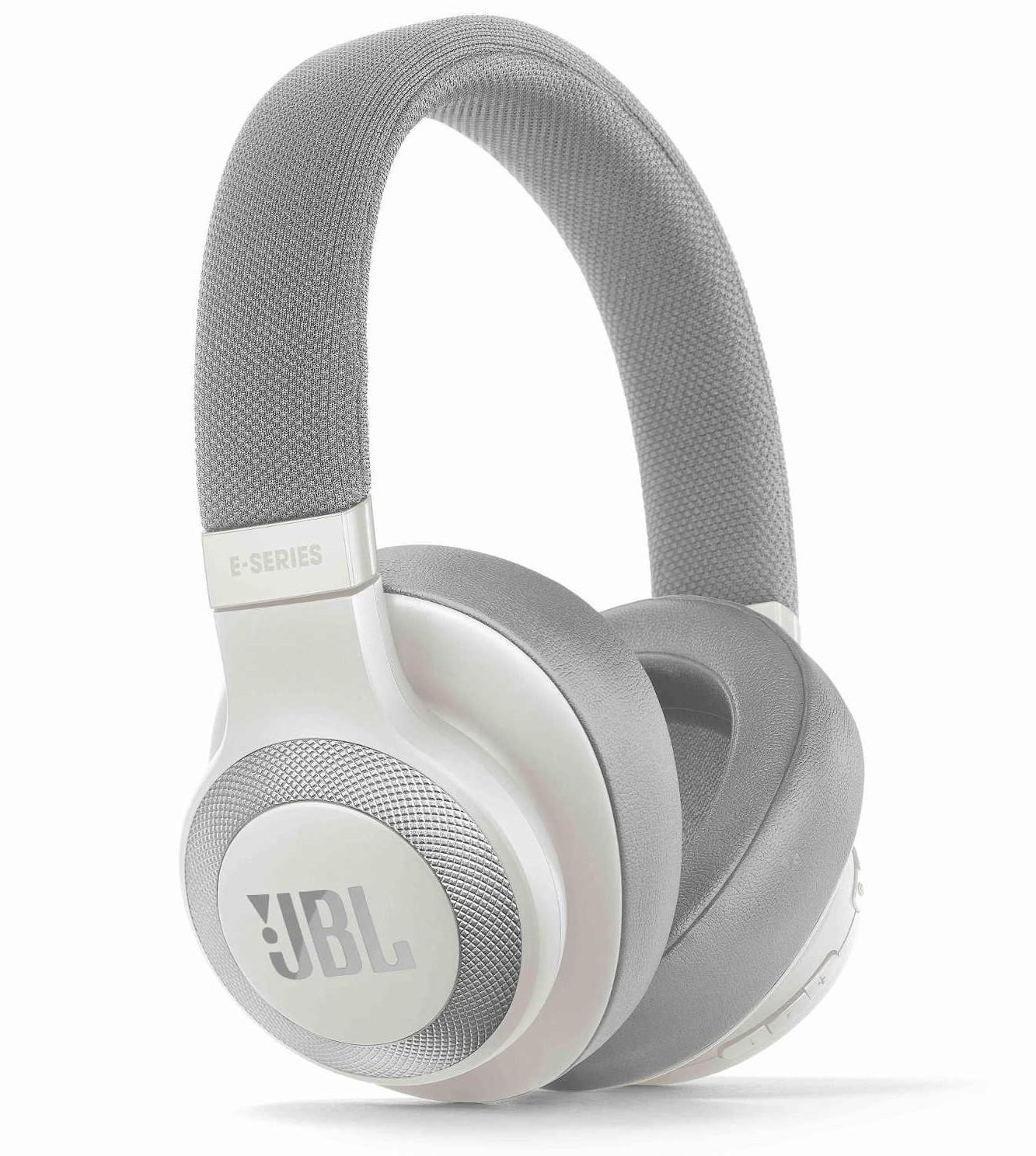 Słuchawki bezprzewodowe JBL E65BTNC (biały)