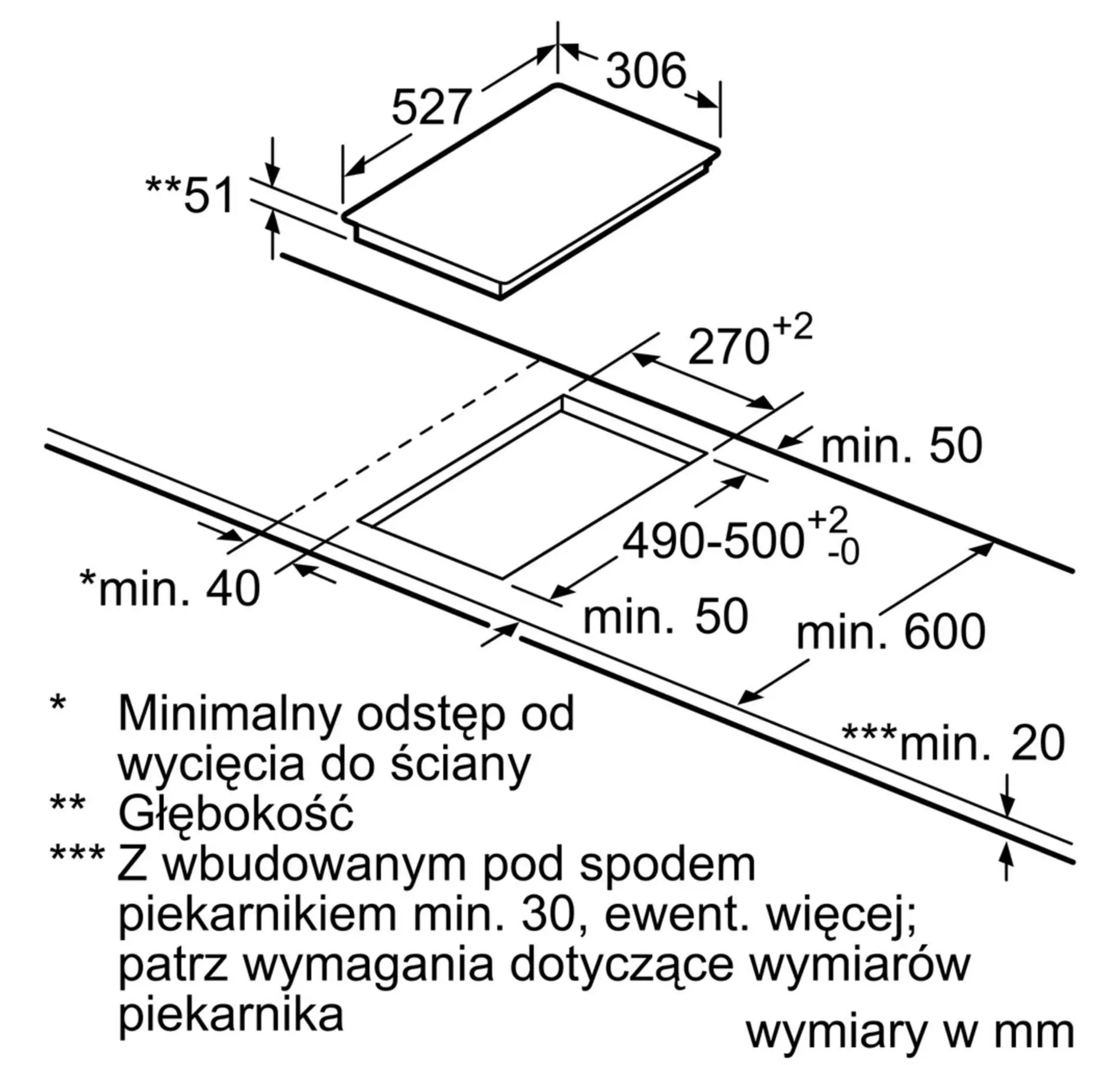 Płyta indukcyjna Bosch Serie 6 PIB375FB1E 30,6cm
