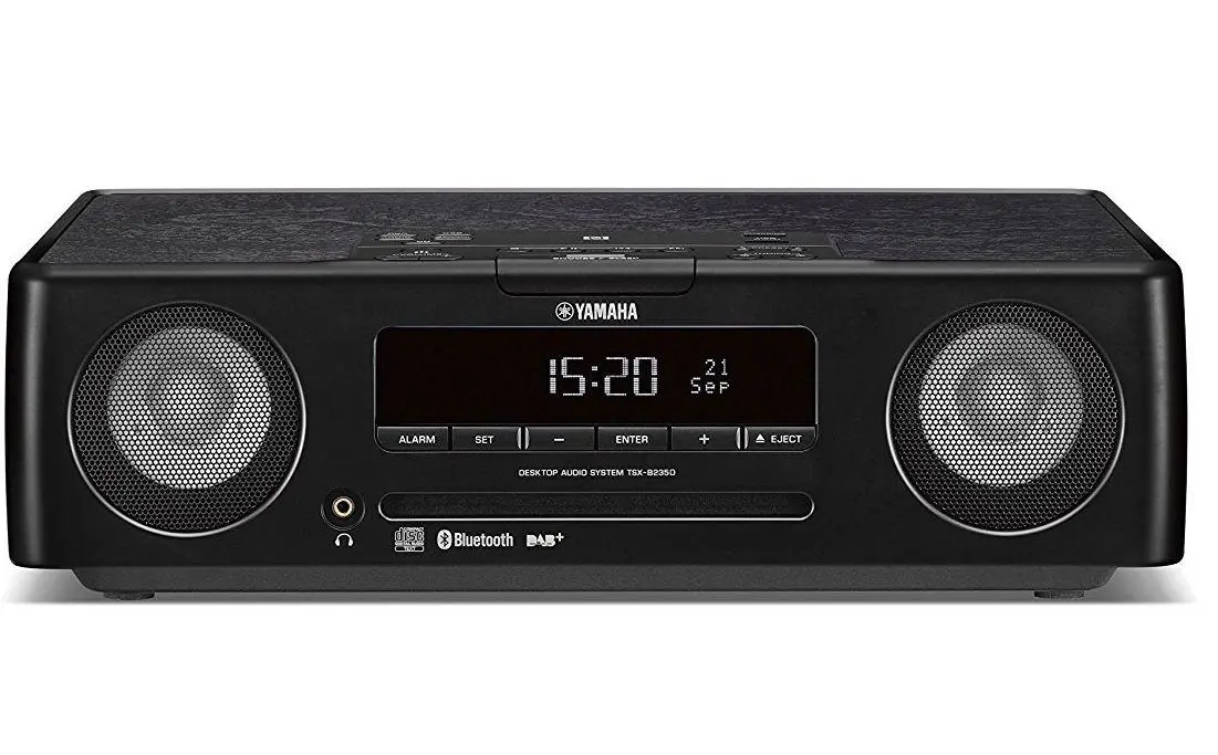 Wieża Yamaha TSX-B235D 30W Bluetooth Radio FM, DAB+ Czarny