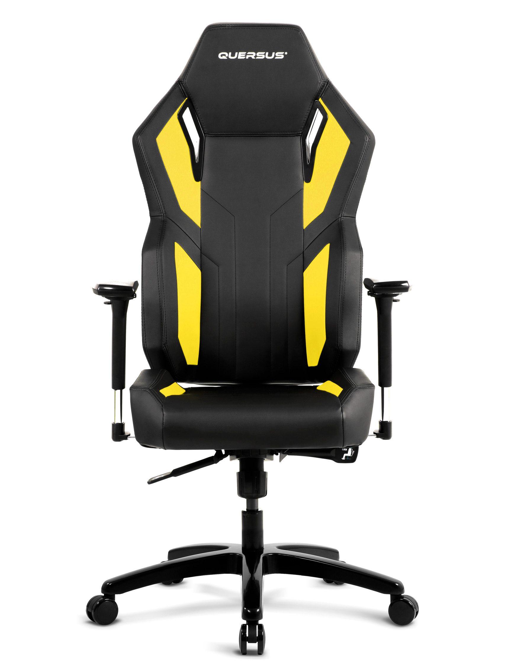 Fotel Quersus V502/XY - VAOS 502 (czarno-żółty)