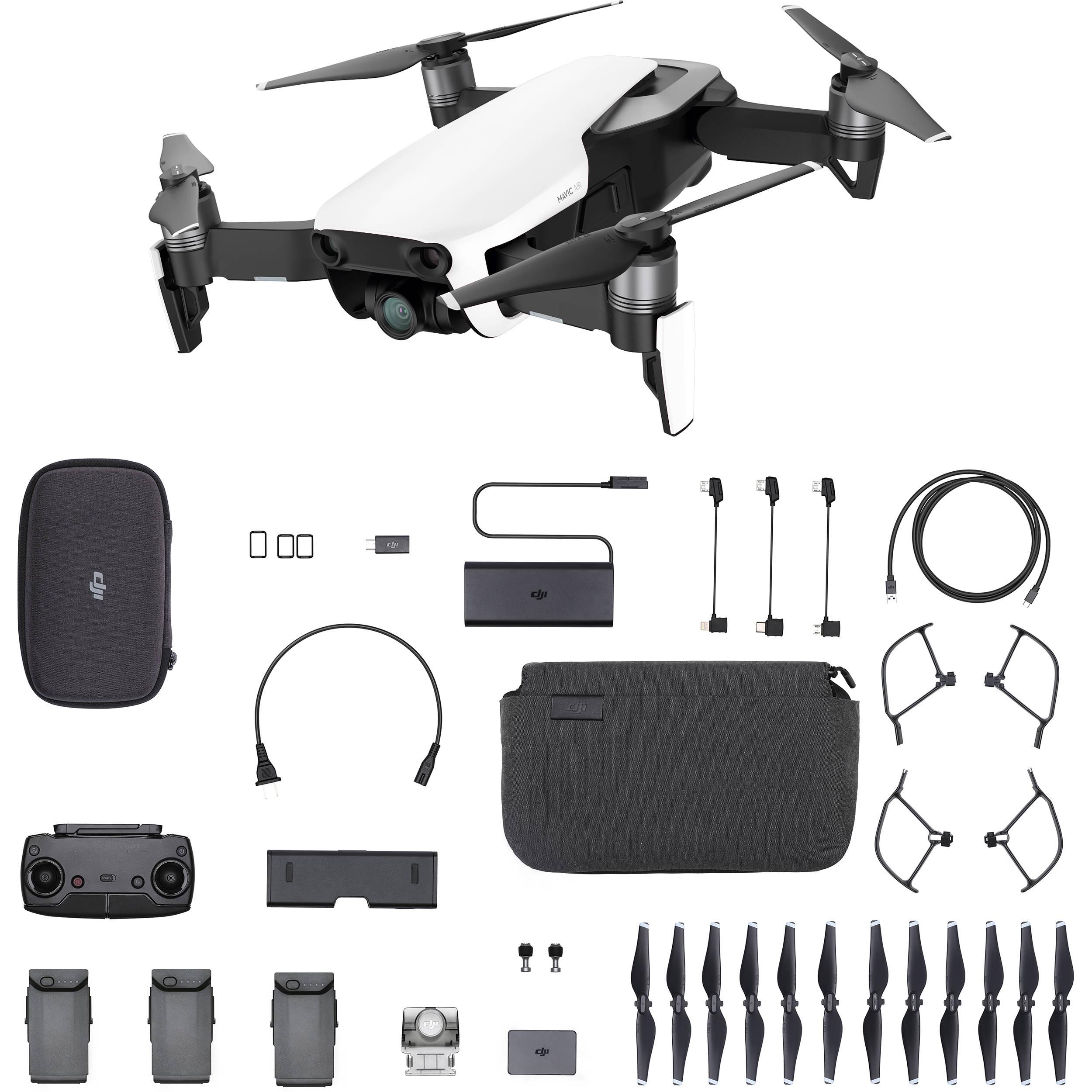 Dron DJI Mavic Air Fly More Combo (Arctic White)