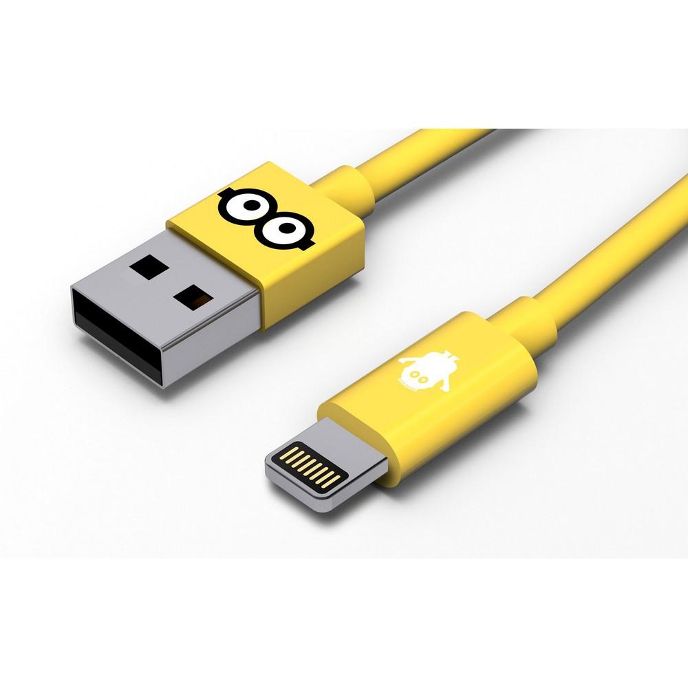 Kabel Tribe CLR22101 Minionki kabel lightning Mfi 120 cm Tom