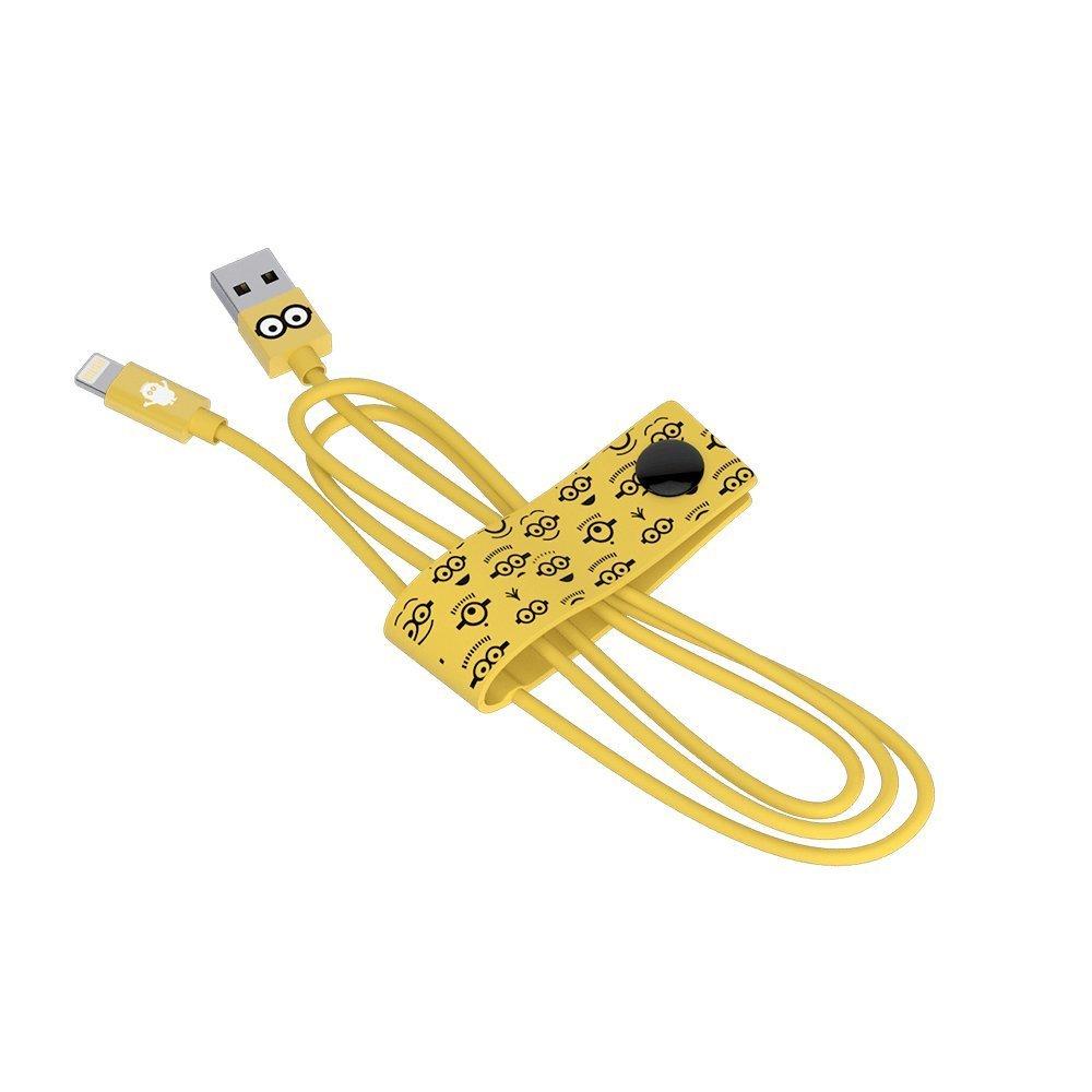 Kabel Tribe CLR22101 Minionki kabel lightning Mfi 120 cm Tom