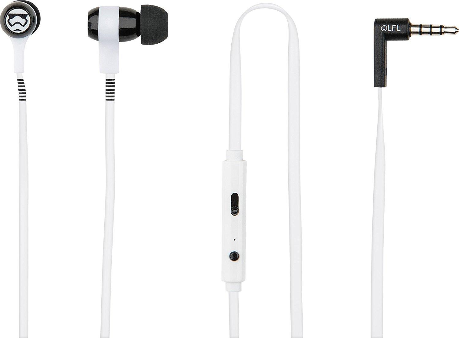 Słuchawki przewodowe Tribe EPW13001 Swing Gwiezdne Wojny Stormtrooper - dokanałowe - mikrofon