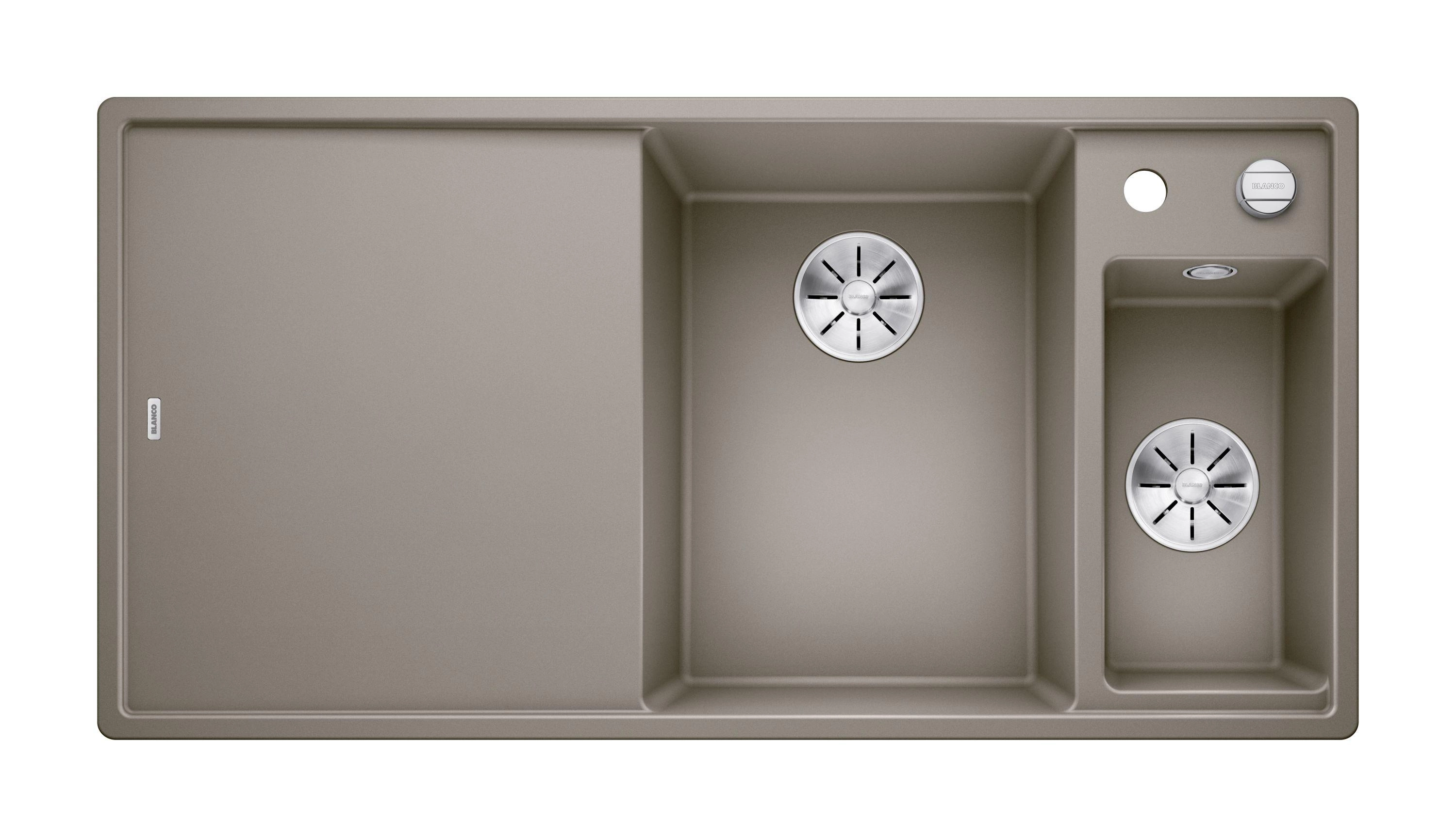 Zlewozmywak Blanco AXIA III 6 S 523480 Komora z prawej strony Granitowy Tartufo