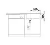 Zlewozmywak Blanco ZIA XL 6 S COMPACT 523267 Granitowy Biały