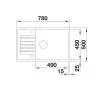 Zlewozmywak Blanco ZIA XL 6 S COMPACT 523267 Granitowy Biały