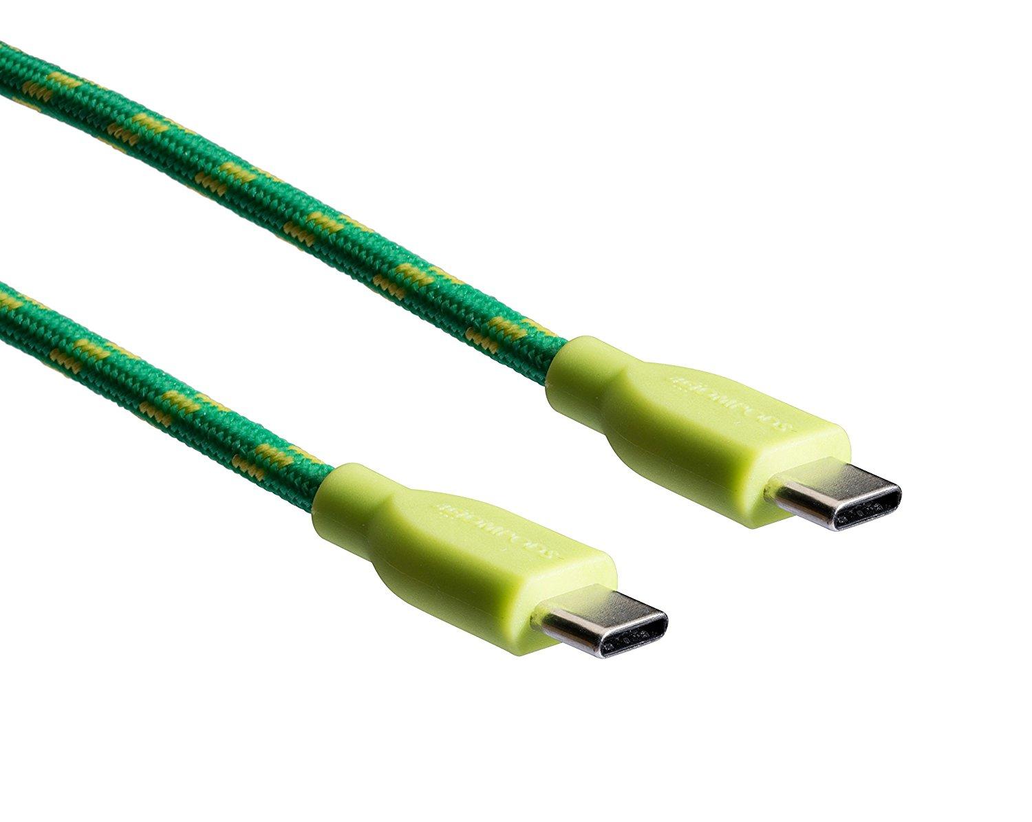 Kabel Boompods C2CUSB USB C do USB C Zielony