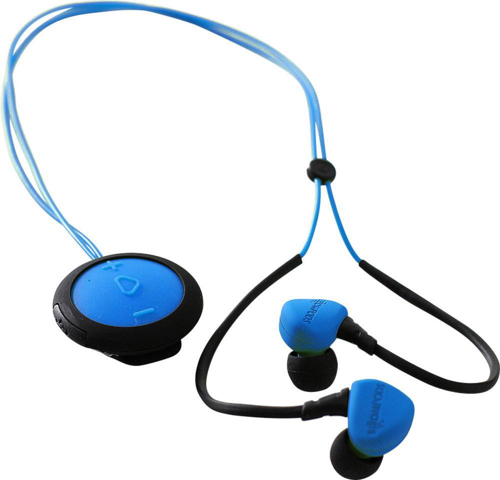 Słuchawki bezprzewodowe Boompods Sportpods Race (niebieski)