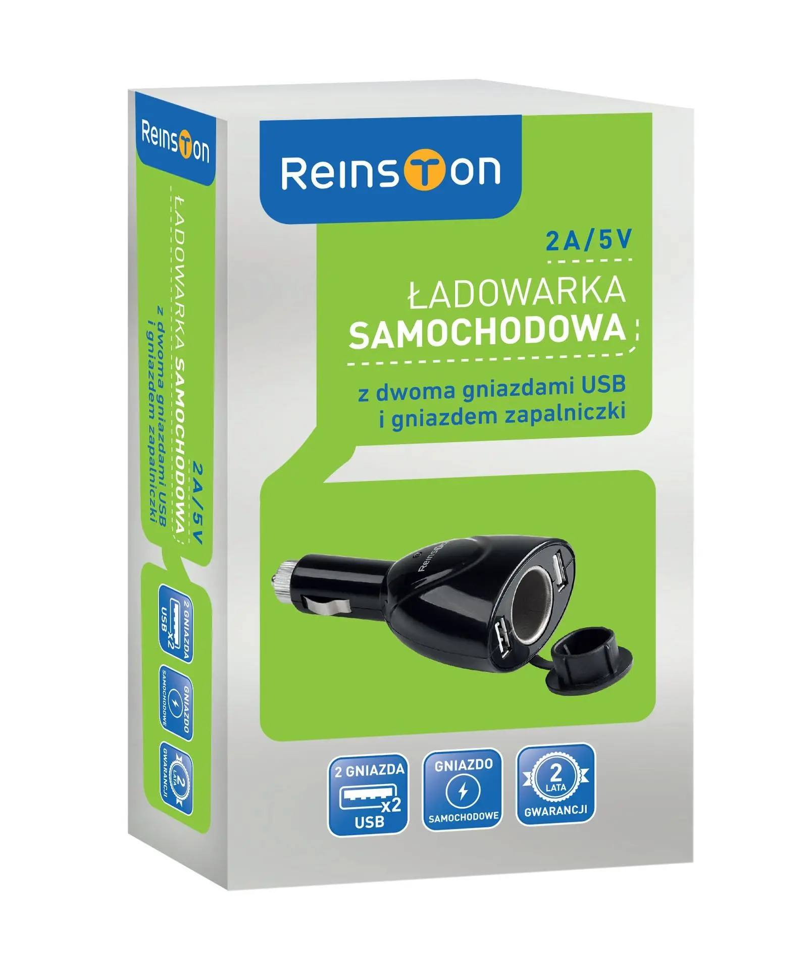 Rozdzielacz gniazda zapalniczki Reinston ENAW002