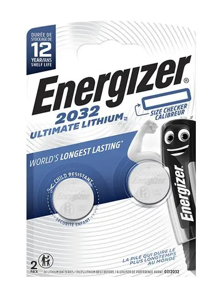 Baterie Energizer CR2032 2szt.