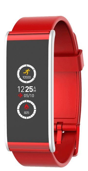Smartband MyKronoz ZeFit 4 Czerwony/Srebrny