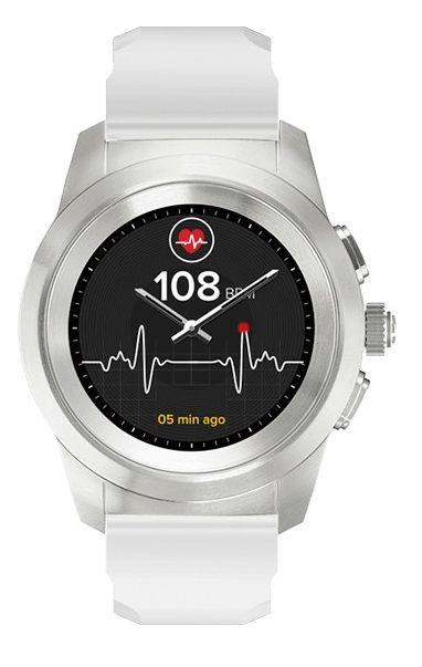 MyKronoz ZeTime regular (srebrny/biały)