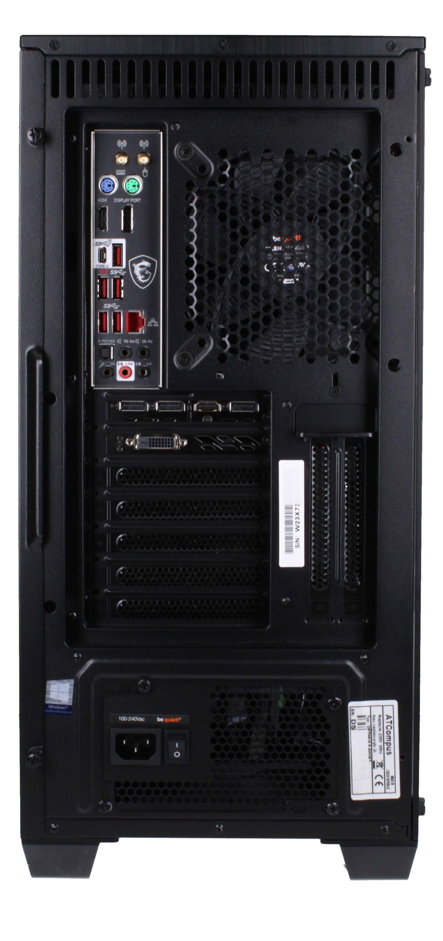 Optimus E-sport Extreme MZ370T-BQ3 Intel® Core™ i7-8700K 16GB 2TB 275GB SSD GTX1080 W10