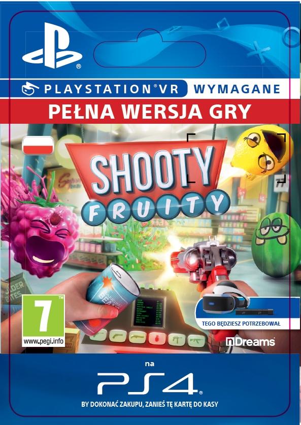 Shooty Fruity [kod aktywacyjny] Gra na PS4 (Kompatybilna z PS5)