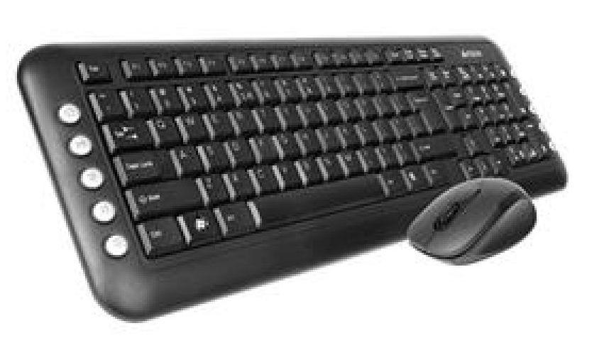 Zestaw A4tech V-TRACK 2.4G 7200N RF nano