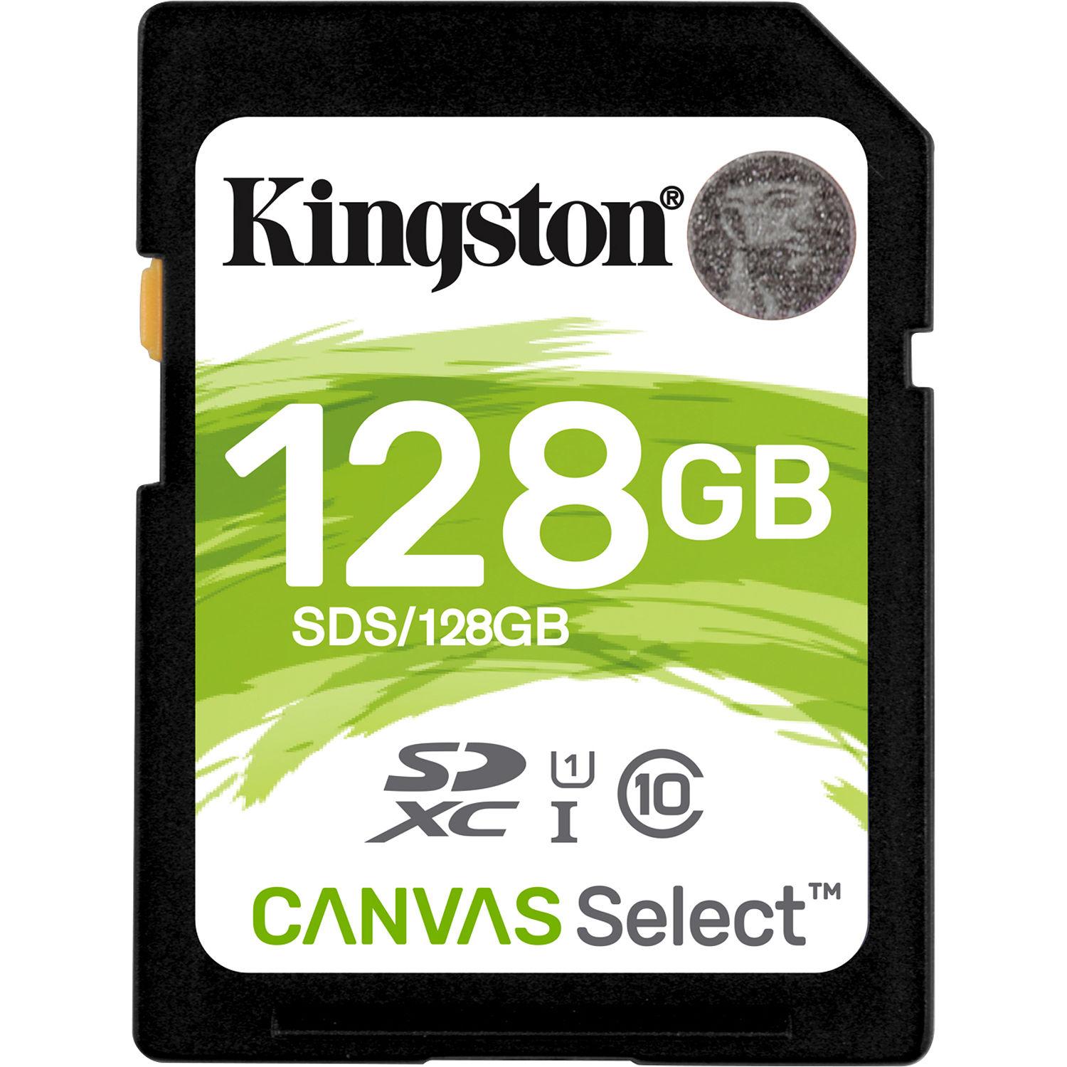 Kingston Canvas Select SDXC 128GB UHS-I