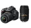 Lustrzanka Nikon D5100 + 18-55 mm VR + 55-300 mm VR