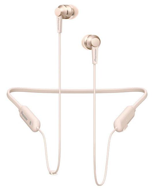 Słuchawki bezprzewodowe Pioneer SE-C7BT-G Dokanałowe Bluetooth 4.1 Szampański