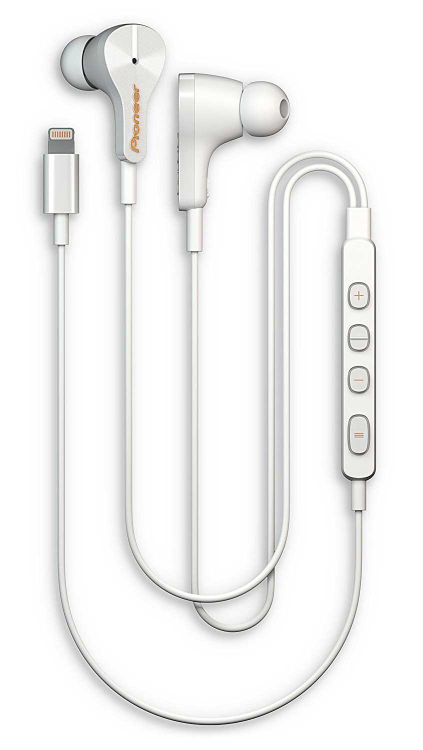 Słuchawki przewodowe Pioneer Rayz SE-LTC3R-W