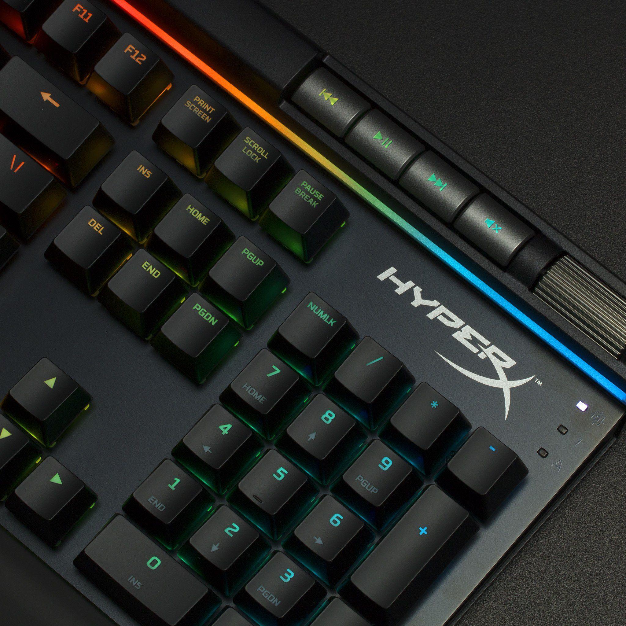 Klawiatura mechaniczna HyperX Alloy Elite RGB - Cherry MX Brown