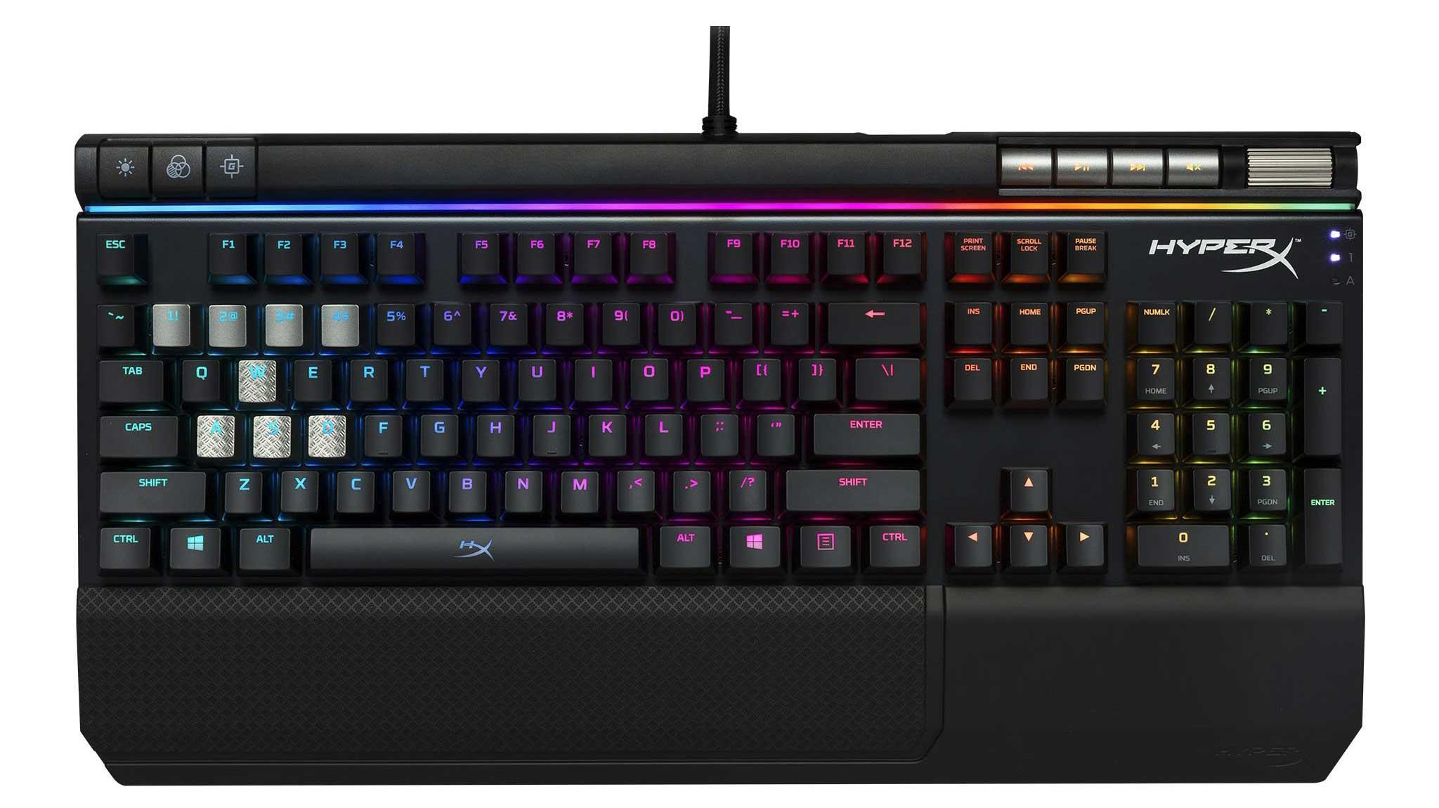 Klawiatura mechaniczna HyperX Alloy Elite RGB - Cherry MX Brown
